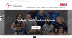 Desktop Screenshot of candelariasolidaria.es